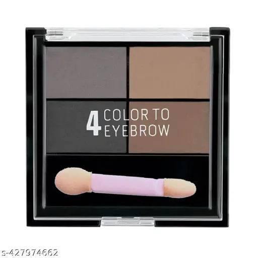 K.Y.L.Plus 4 in 1 Eyebrow Palette, Long Lasting & Waterproof Eyebrow Filler for Women with Eyebrow Brush, Perfect Eyebrow Powder for Defined Eye Brow Look - NARIX INDIA