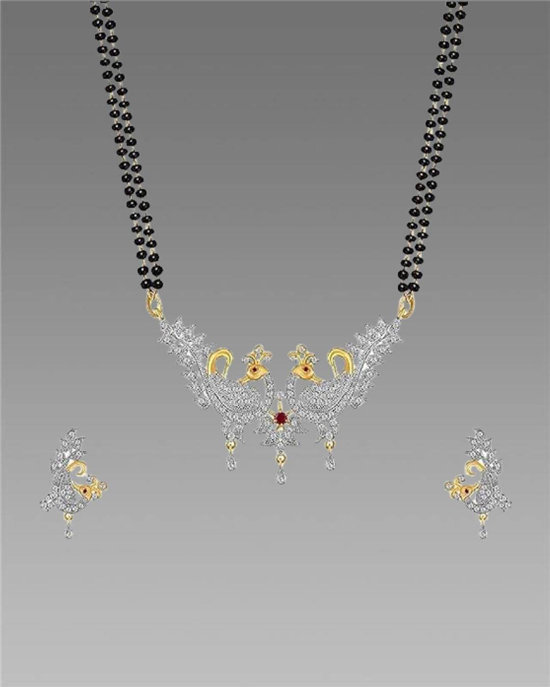 New Alloy American Diamond Mangalsutra - NARIX INDIA