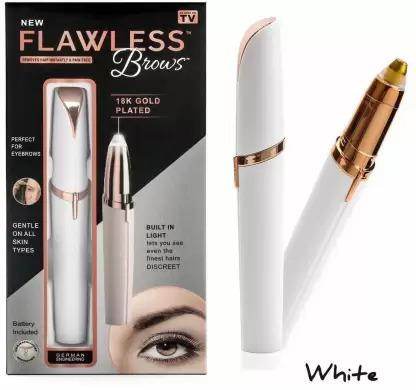 Flawless Women's Painless Face Hair Remover (Pack of 1) - NARIX INDIA