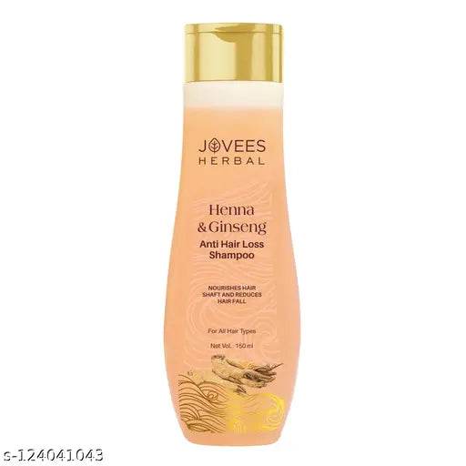 Henna & Ginseng Anti Hair Loss Shampoo | For Hair Growth & Hair Fall Control With Henna , Ginseng & Amla Extract | For All Hair Type 150 ml - NARIX INDIA