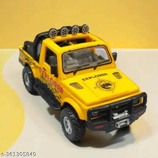 New Explorer Adventure Car For Kids, Pull Back Toys Action, Durable Quality (Multicolor, Pack of: 1) - NARIX INDIA