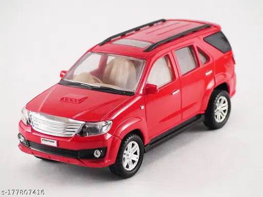 Fortuner Toy Car Pull Back Car, 1 Pull Back Car, Assorted Colour - NARIX INDIA