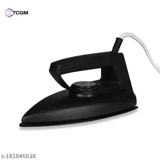 TCGM Coral Dry iron with indicator | Automatic Adjustable| Long Wire ( black) 750 W Dry Iron - NARIX INDIA
