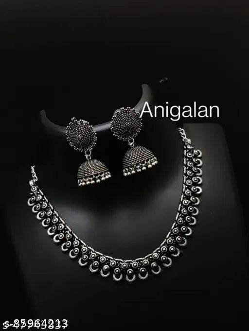 Oxodize necklace set - NARIX INDIA
