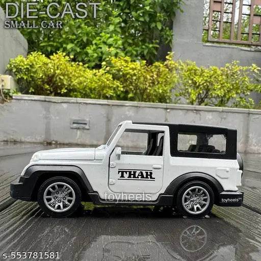 TOYHEELS TM Stylish Die-Cast Thar Miniature Car Toy – 12 CM - NARIX INDIA