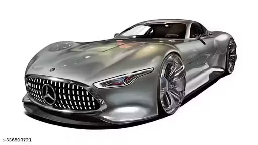 Gift Gallery Scale Model Resembling Mercedes Benz AMG Vision Gran Turismo Racing Model Car Toy | Supercar Alloy Metal car Pull Back Diecast 1:32 Sophisticated Gift Choice【Colors as Per Stock】 - NARIX INDIA 