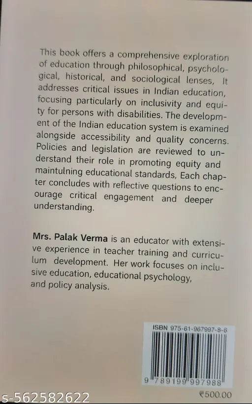 M.Ed First Semester Book - NARIX INDIA 