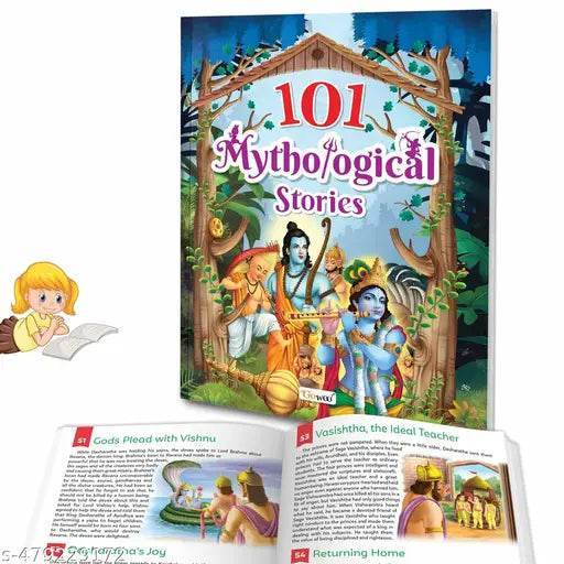 101 Mythological Stories (Paperback) : Timeless Stories for Children, Story Books for Kids, Mythological stories for kids, English Short Stories for Ages 3-12 - NARIX INDIA 