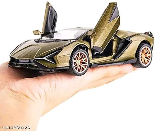 Olive Green Lamborghini Car - NARIX INDIA 