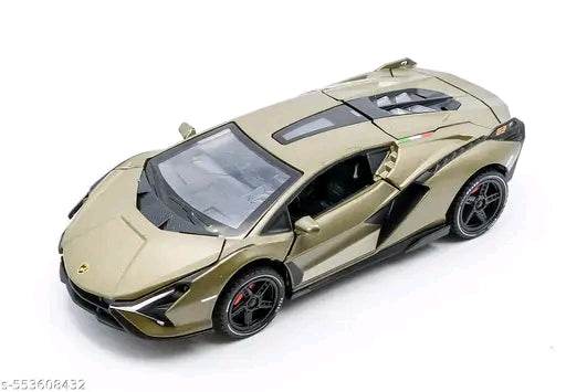 Olive Green Lamborghini Car - NARIX INDIA 