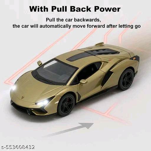 Olive Green Lamborghini Car - NARIX INDIA 