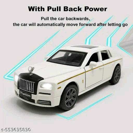 Luxurious White Rolls-Royce Car Toy - NARIX INDIA 