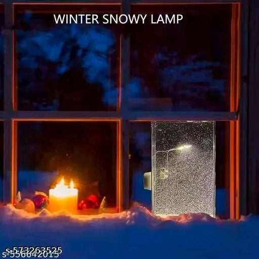 Snowfall Night Lamp