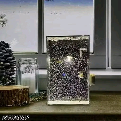 Snowfall Night Lamp
