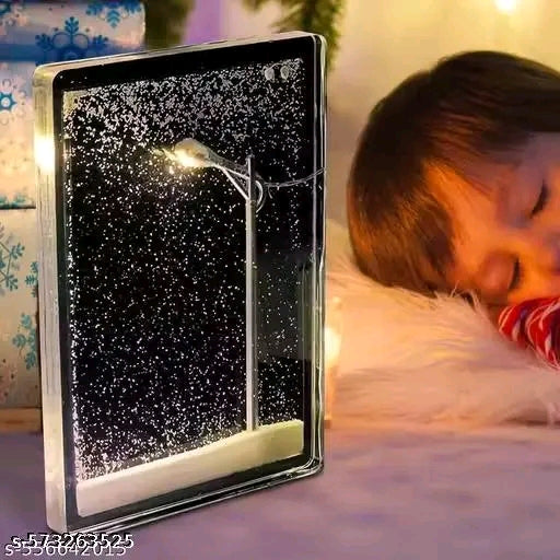 Snowfall Night Lamp
