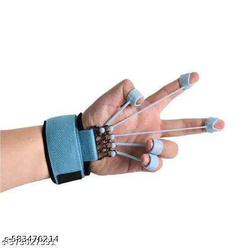 Finger Gripper Strength Trainer Forearm Exerciser Hand Yoga Resistance Band Hand Grip/Fitness Grip - NARIX INDIA 