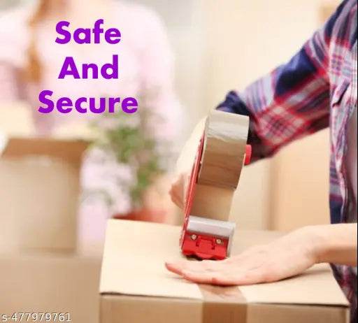 Brown Packaging Tape For Boxes, Parcels And Ecommerce Packing Safe And Secure Tape 2 inch X 50 meter (Pack Of 2) - NARIX INDIA 