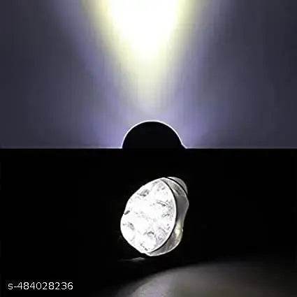 RG MODIFICATION 9 LED SSLG Fog Light High Beam Focus Light for All Cars and Bikes (Fog Light Pair with Normal Switch) Essential Motorcycle Lamps - NARIX INDIA 