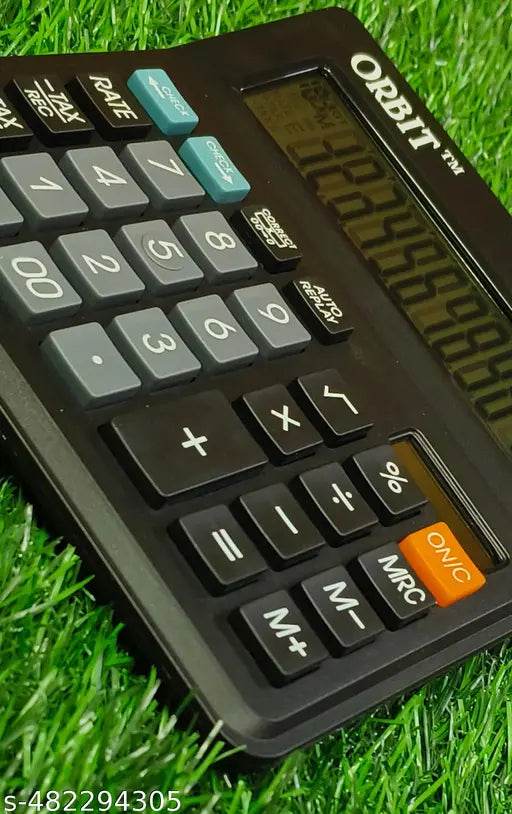 OT-500TX Basic 12 Digits Calculator High Quality Attractive Look Large & HD Display Soft Touch - NARIX INDIA 