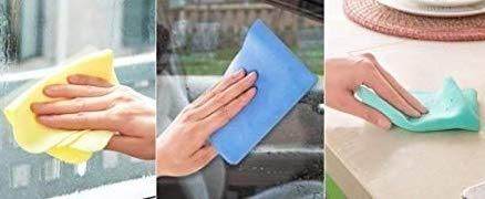 Towel-Magic Towel Reusable Absorbent Water for Kitchen Cleaning Car Cleaning(Pack of 4) - NARIX INDIA 
