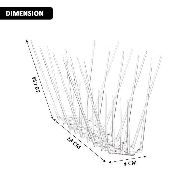 Pigeon Control Spikes (Set of 10) - NARIX INDIA 