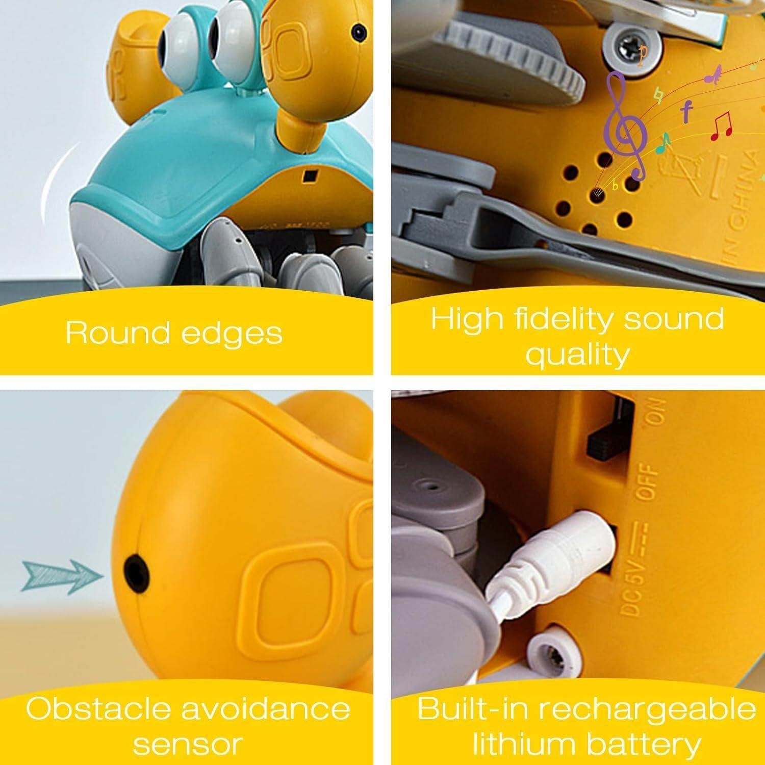 Cute Dancing Crab Toy with USB Rechargeable - NARIX INDIA 