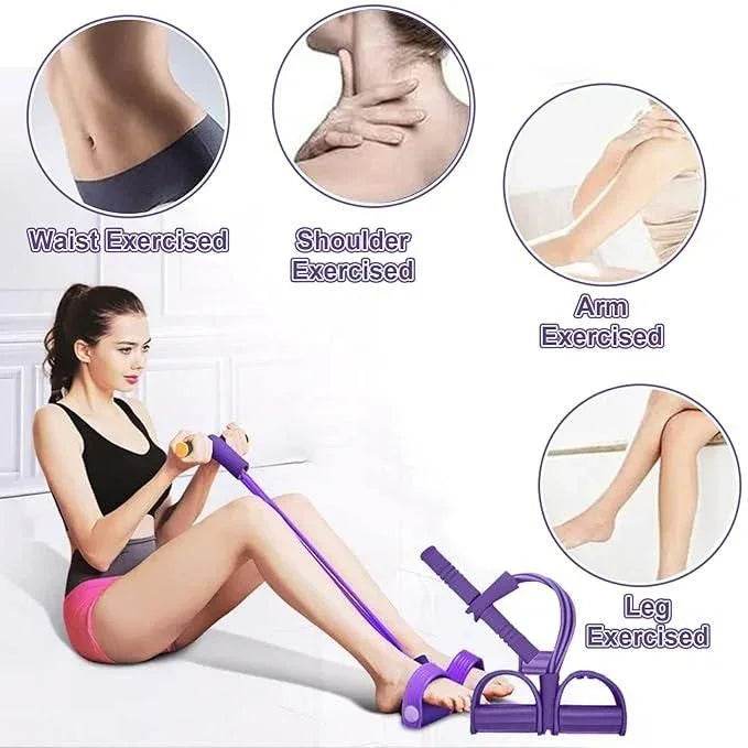 Yoga Pedal Puller Resistance Band Fitness Equipment - NARIX INDIA 