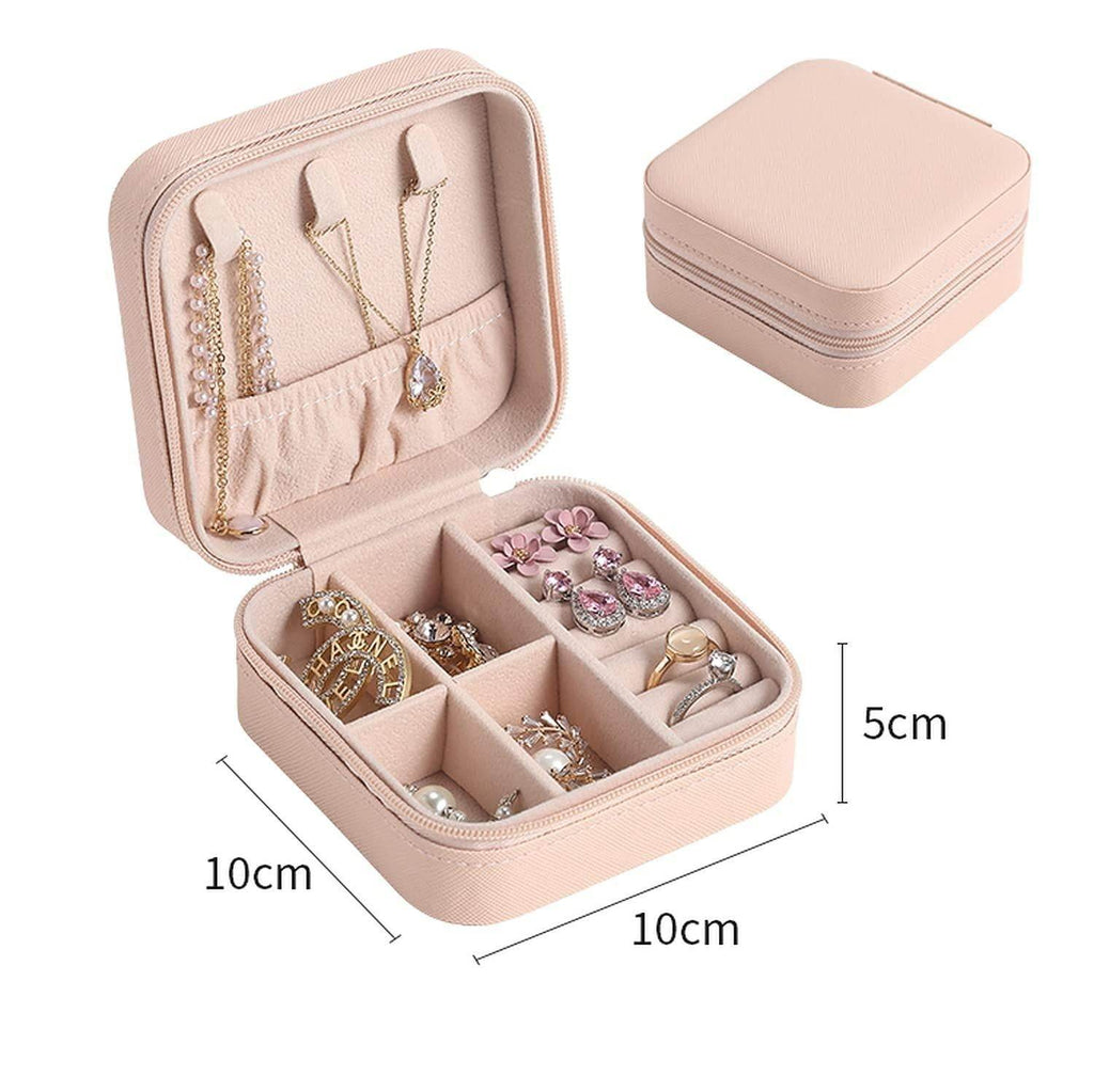 Portable Travel Jewellery Organizer Pouch (Assorted) - NARIX INDIA 