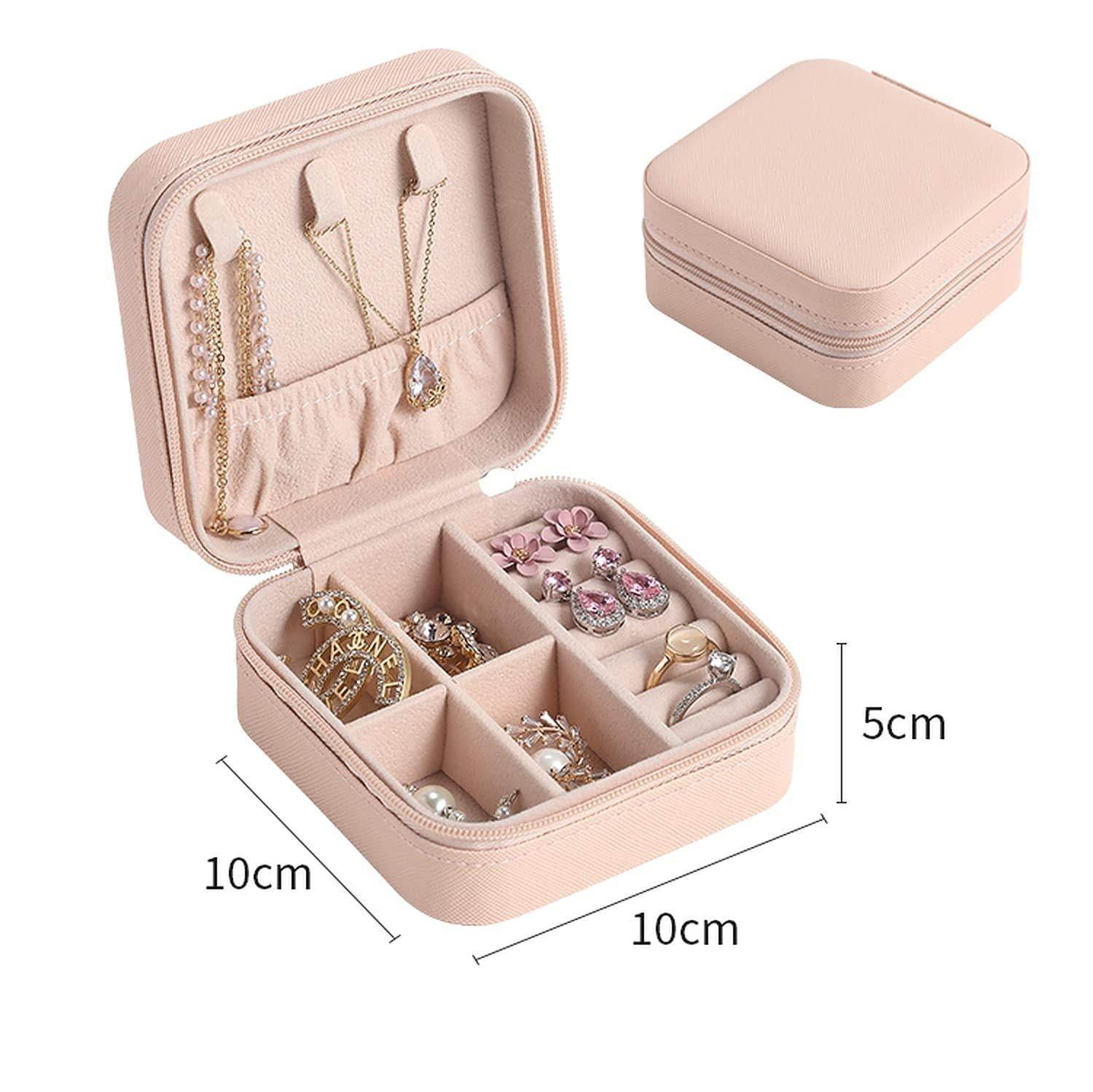 Portable Travel Jewellery Organizer Pouch (Assorted) - NARIX INDIA 