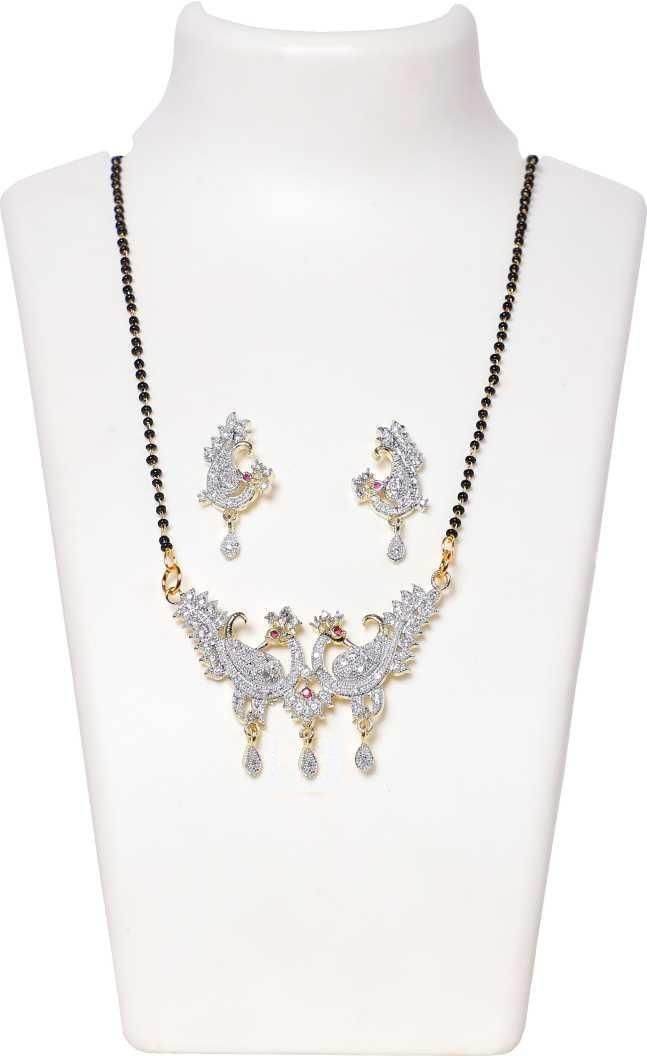 New Alloy American Diamond Mangalsutra - NARIX INDIA 