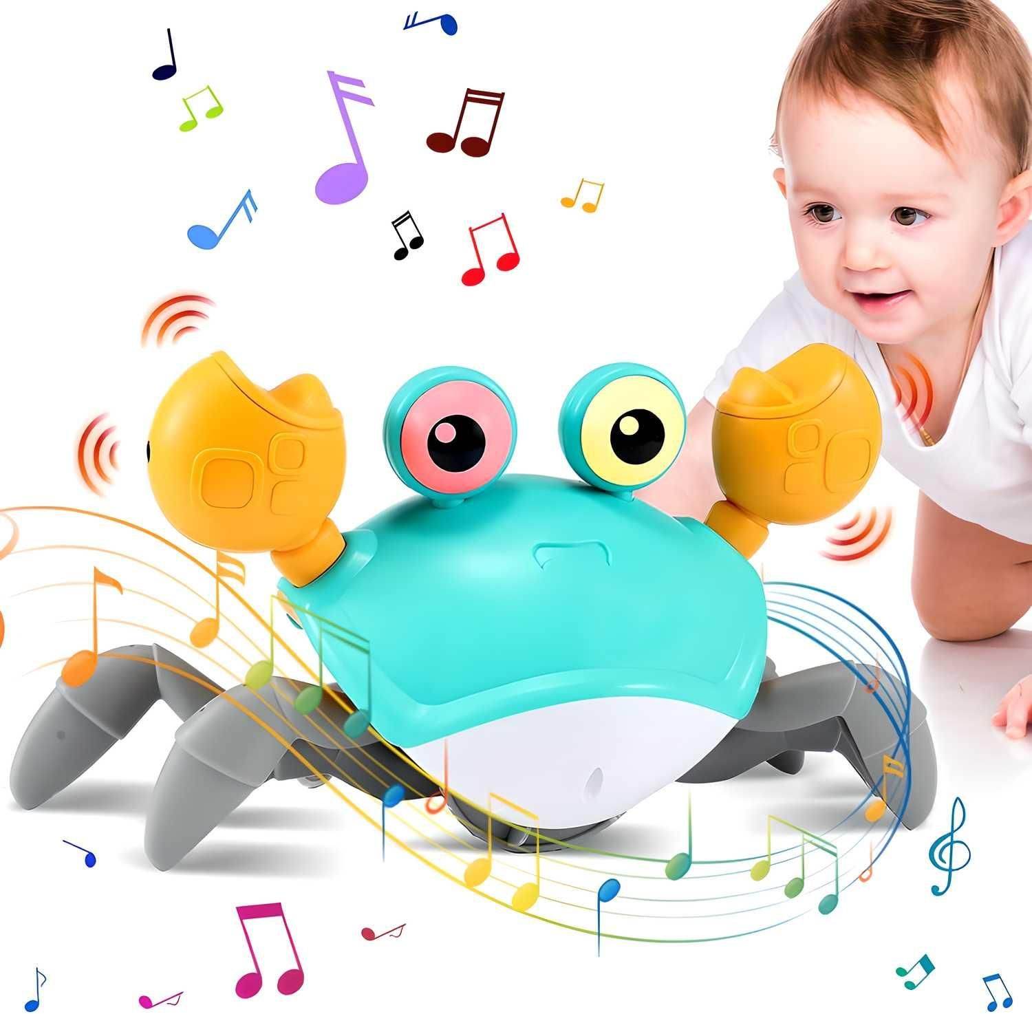 Cute Dancing Crab Toy with USB Rechargeable - NARIX INDIA 