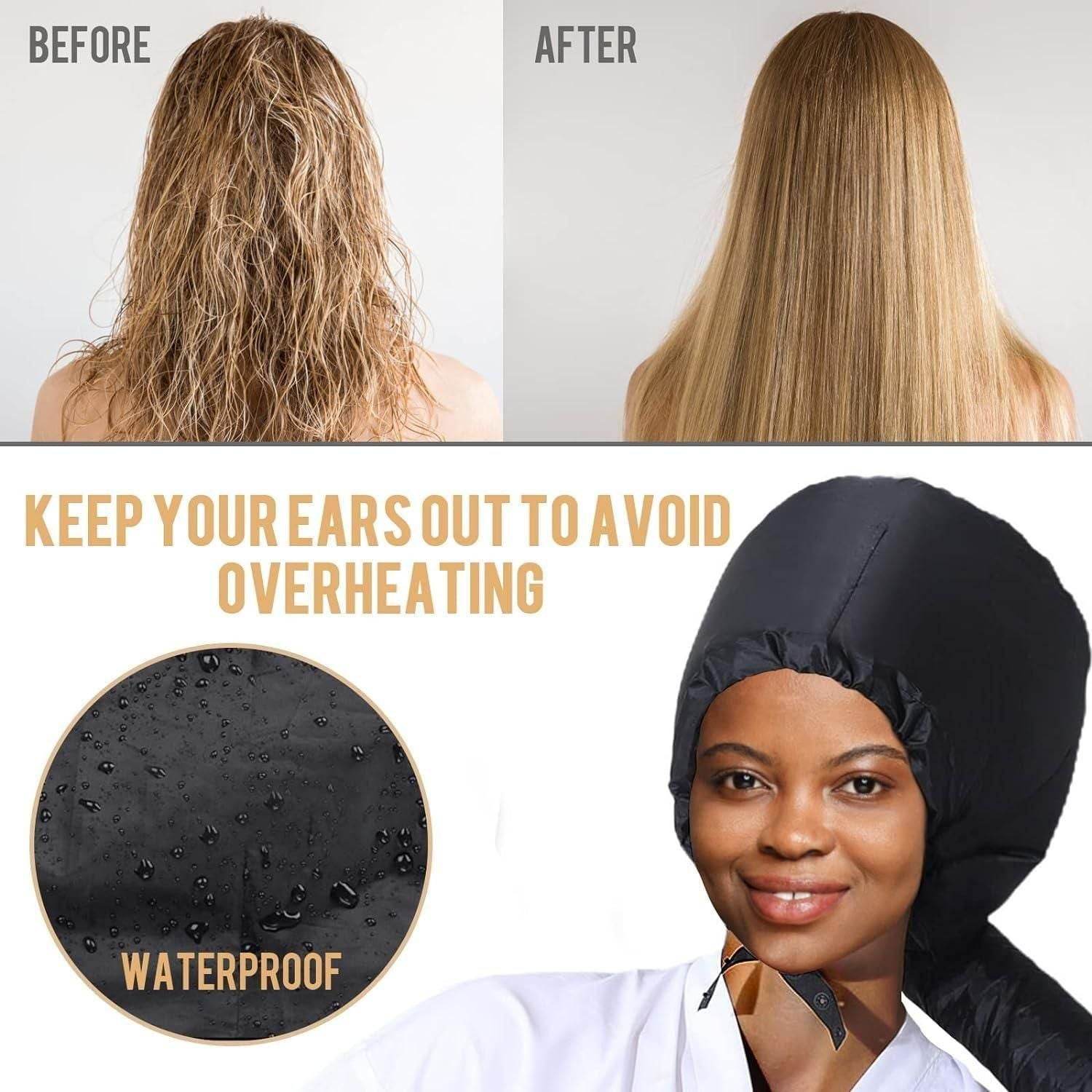 Hair Dryer Hooded Diffuser Cap for Curly, Speeds Up Drying - NARIX INDIA 