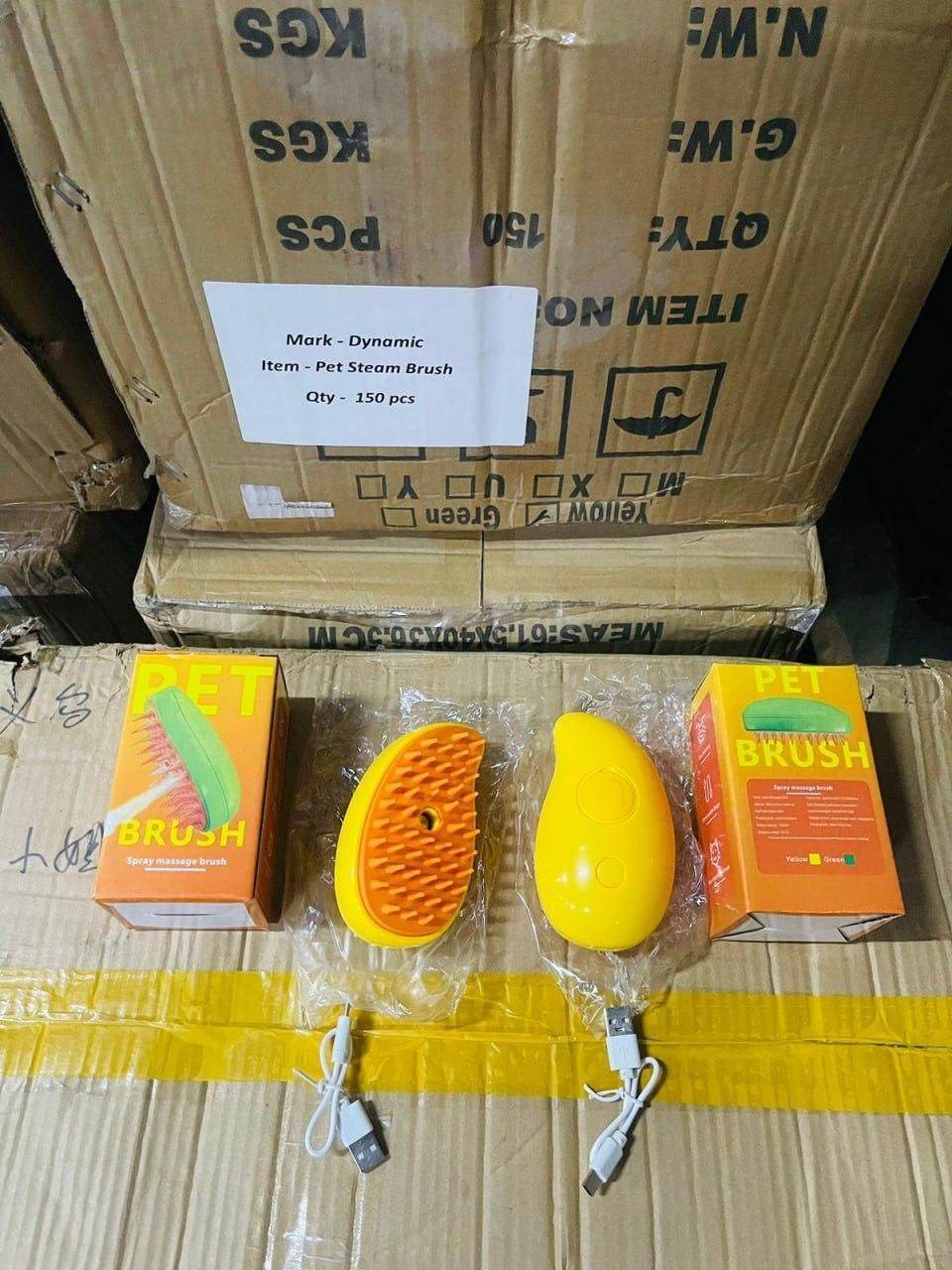 Steaming Pet Hairbrush - NARIX INDIA 