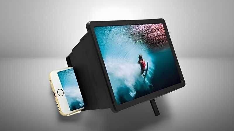 F2 3D Screen Amplifier Magnifying Glass Screen for All Smartphones - NARIX INDIA 