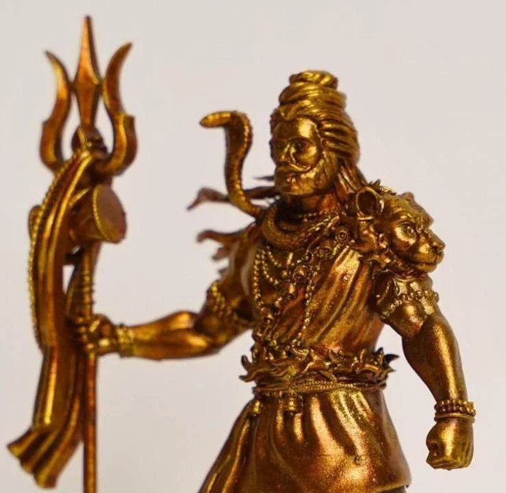 Shiva Statue Car Dashboard Idol - NARIX INDIA 