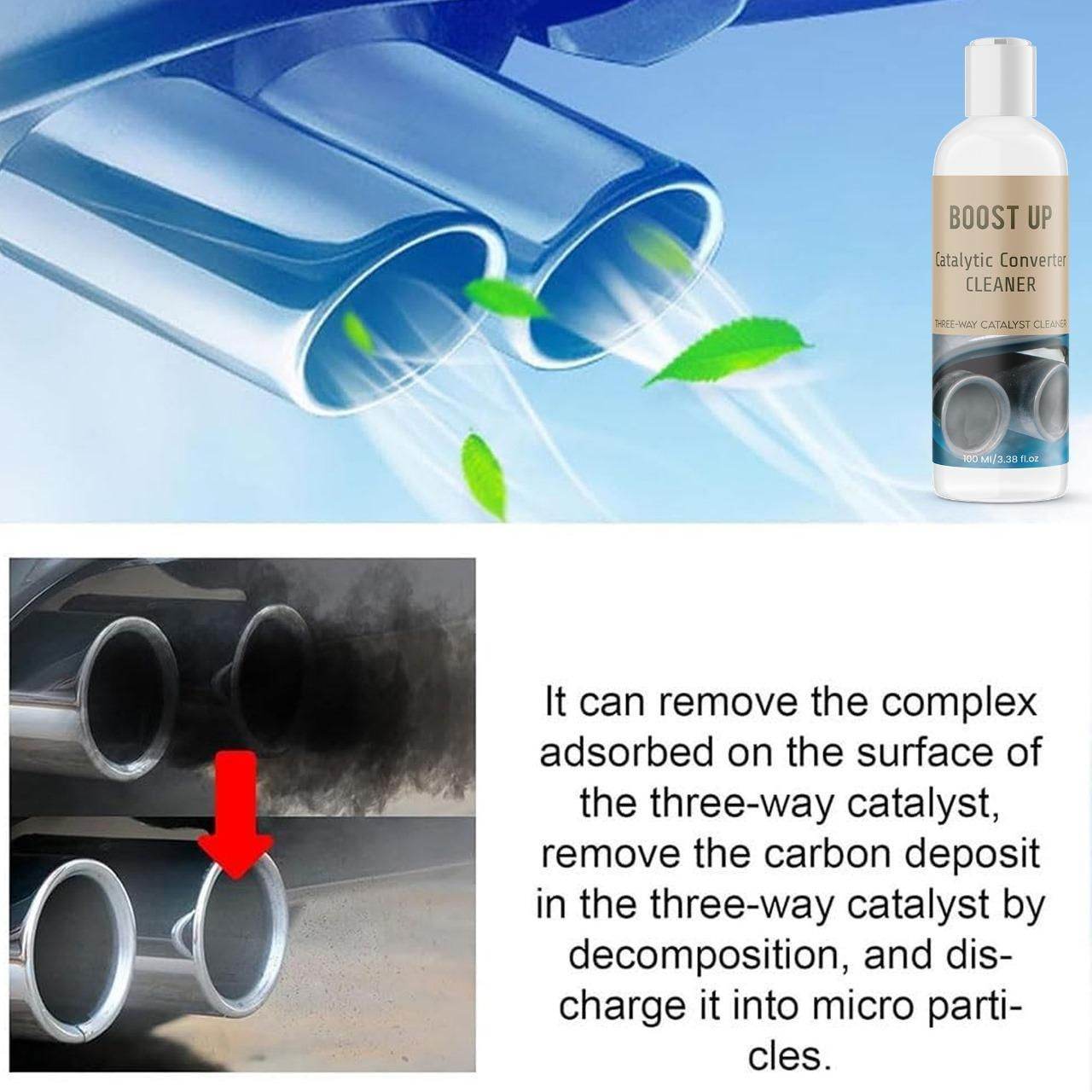 BOOST UP Catalytic Converter Cleaner 100ML (Pack of 2) - NARIX INDIA 