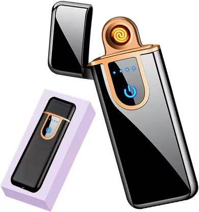 Metal flame Lighter USB Charging Cigrate Lighter Pocket Lighter - NARIX INDIA 