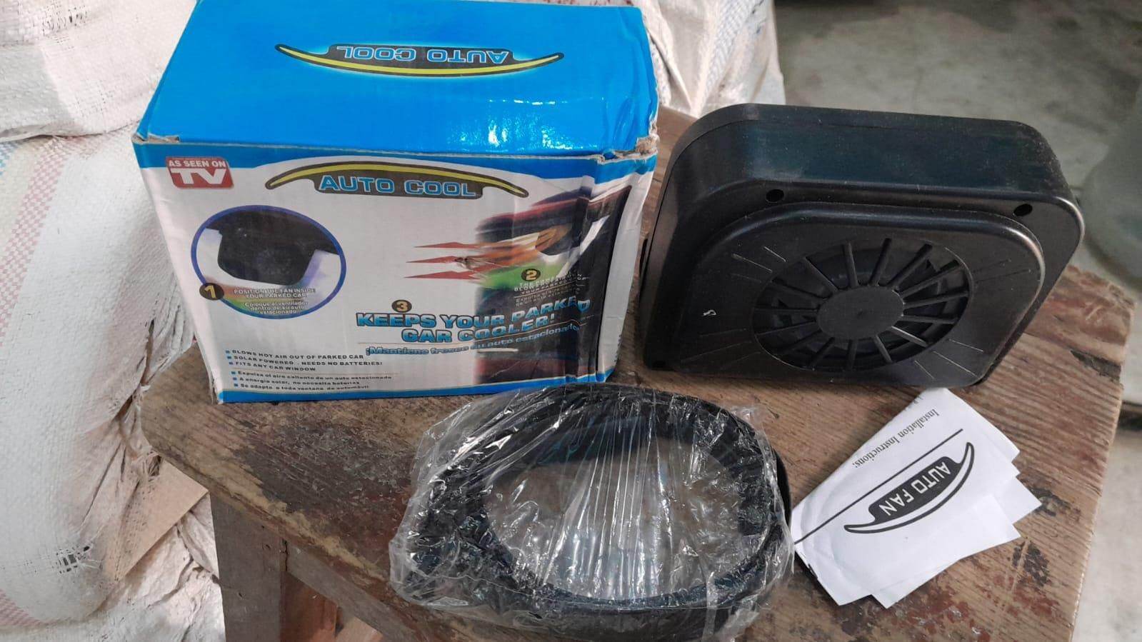 Solar Sun Power Car Auto Air Vent Cool Fan - NARIX INDIA 