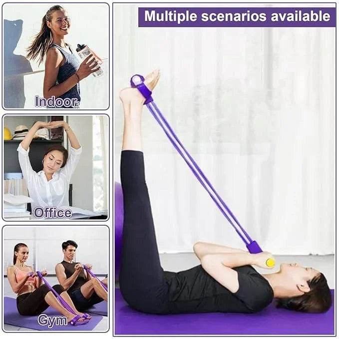 Yoga Pedal Puller Resistance Band Fitness Equipment - NARIX INDIA 