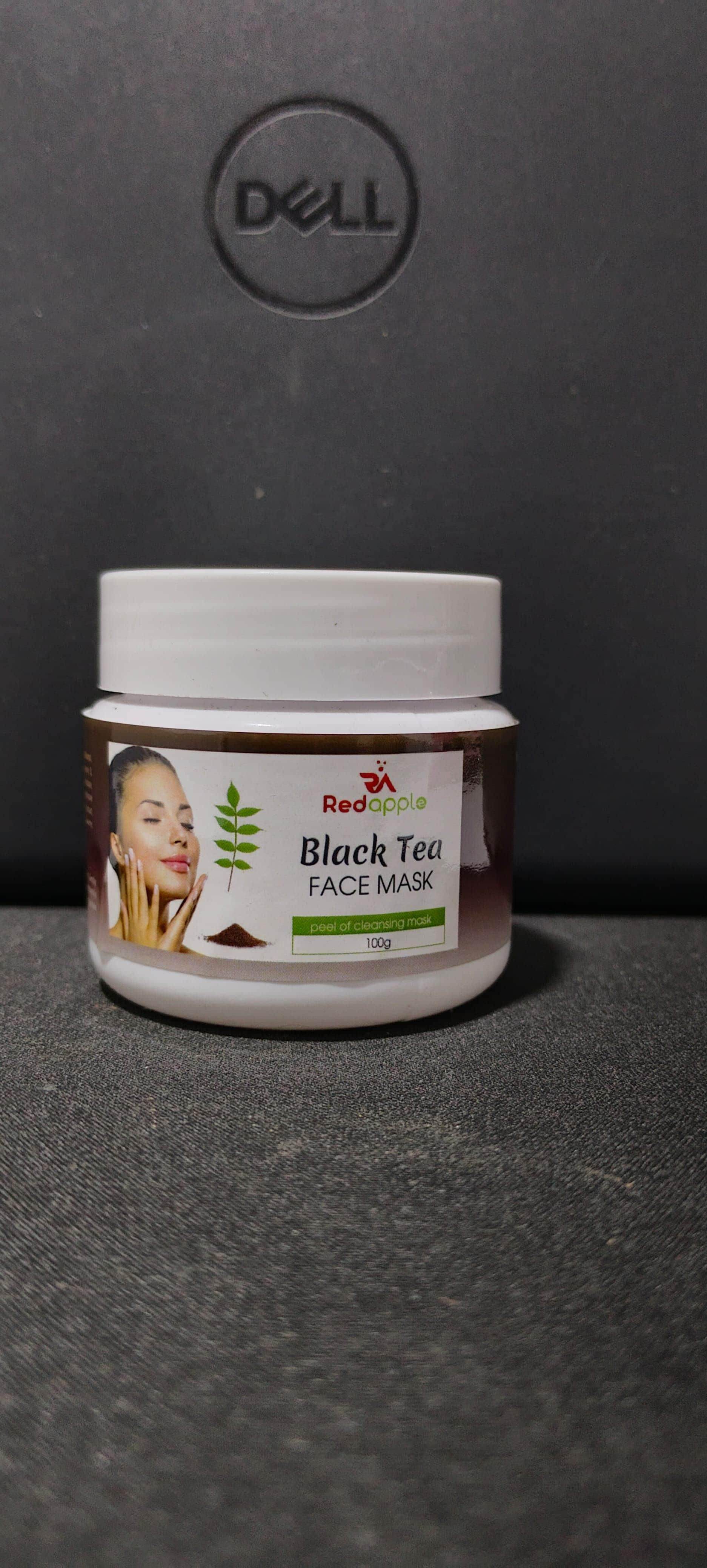 Black Tea Face Mask 100g Pack of 1 - NARIX INDIA 