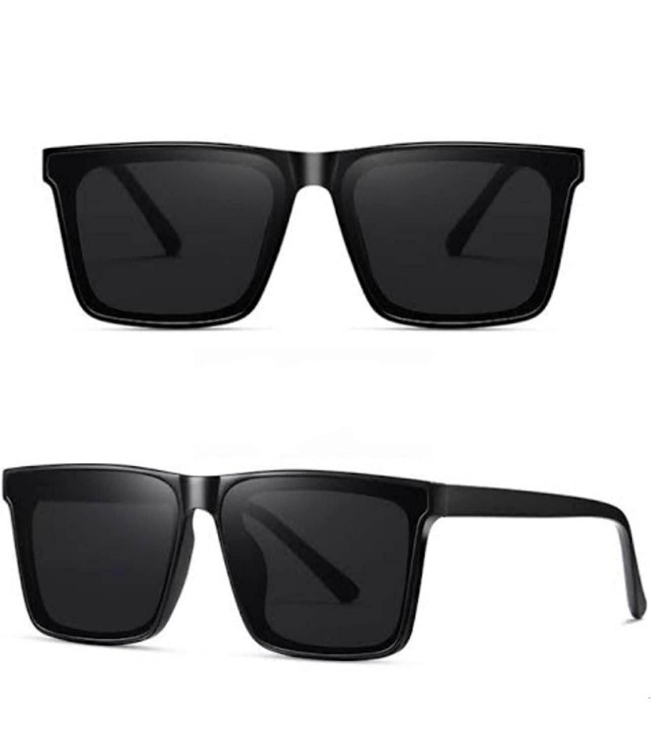 Polarized Retro Square Sunglasses - NARIX INDIA 