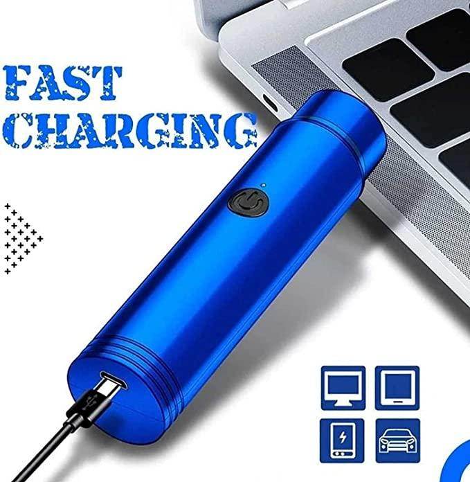 Electric Shaver for Men, Nose Mustache Trimmer Wet and Dry Use (Assorted Colour) - NARIX INDIA 