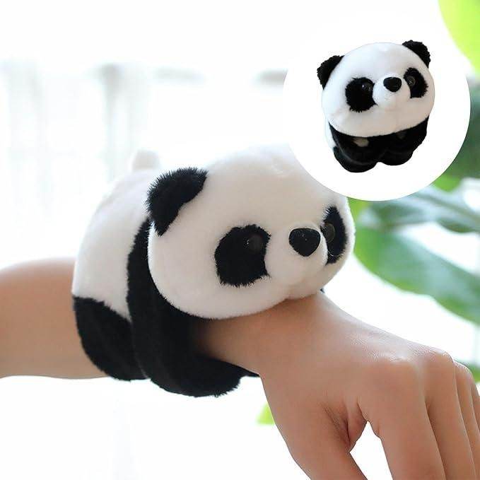 Unisex Stuffed Animal Slap Bracelets Plush Panda - NARIX INDIA 