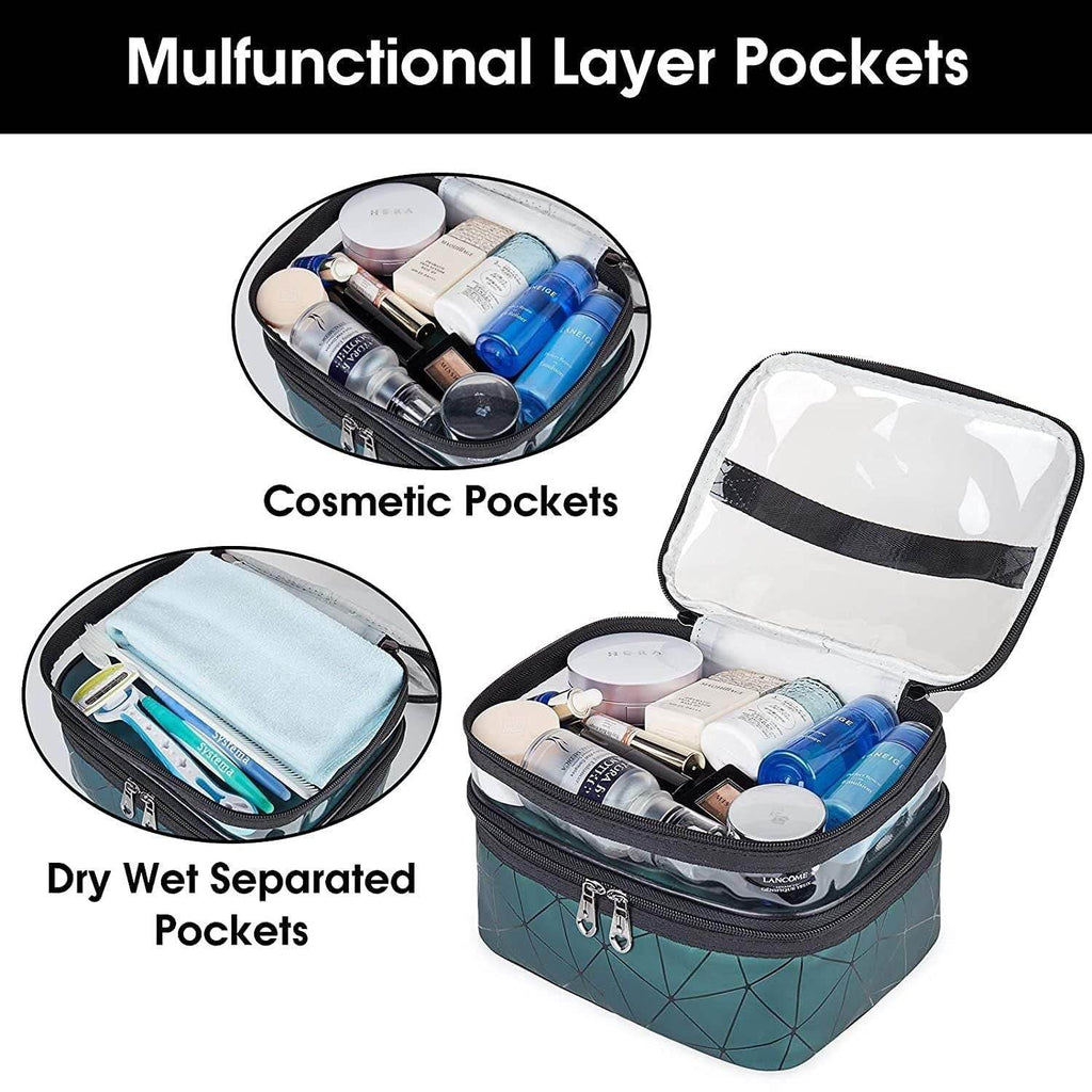 2 Layer Toiletry Bag - NARIX INDIA 