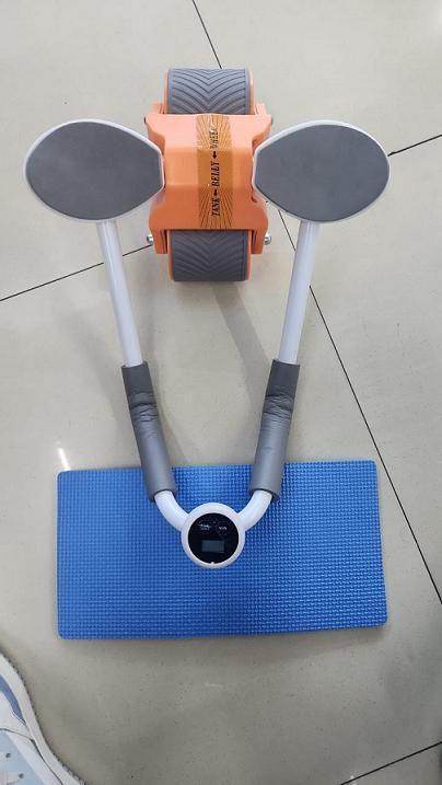 Abdominal Exercise Roller assorted color - NARIX INDIA 