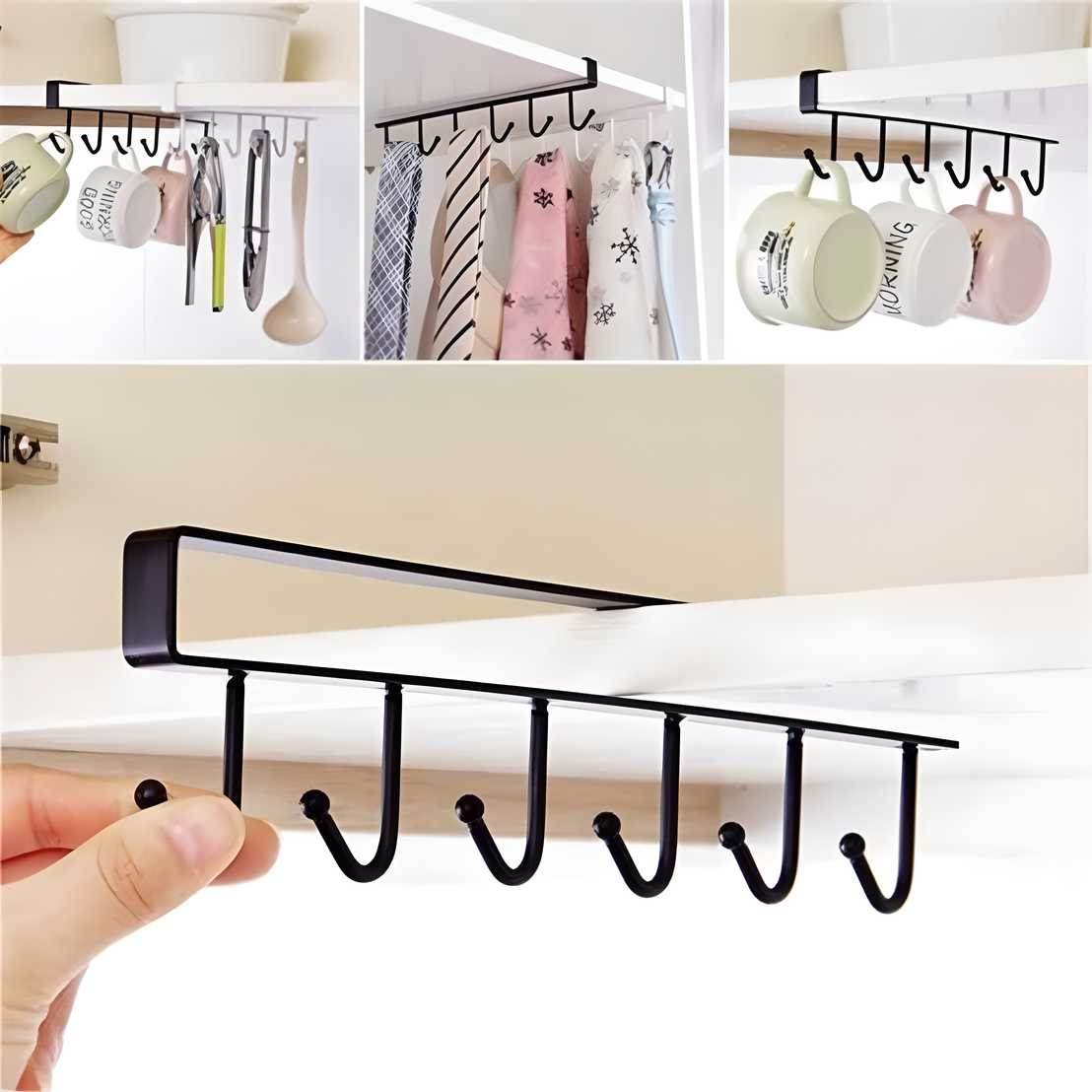 Mug Cups Wine Glasses Storage Hooks Kitchen - NARIX INDIA 