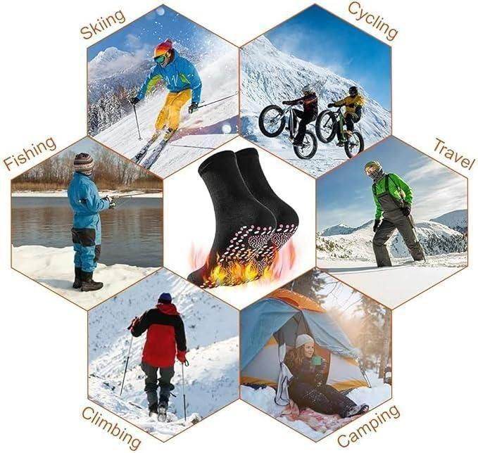 Self Heating Socks Winter Warm Massage Socks - NARIX INDIA 