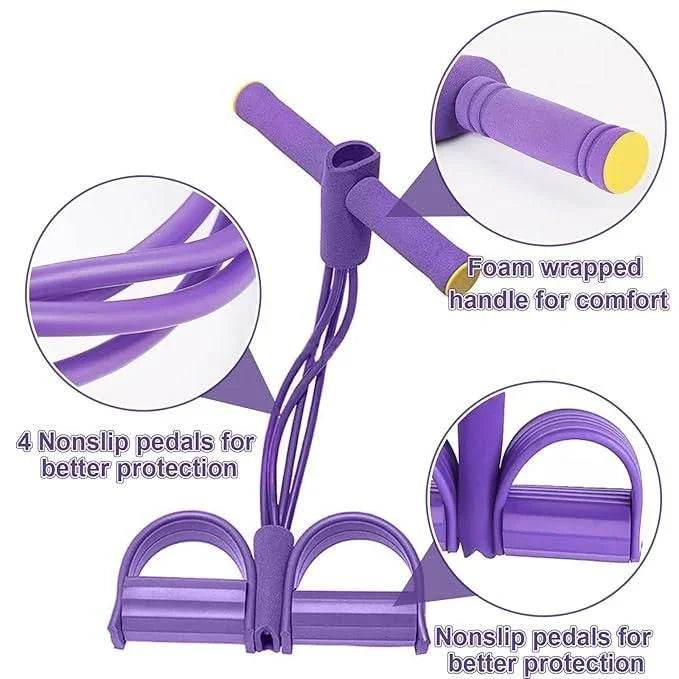 Yoga Pedal Puller Resistance Band Fitness Equipment - NARIX INDIA 
