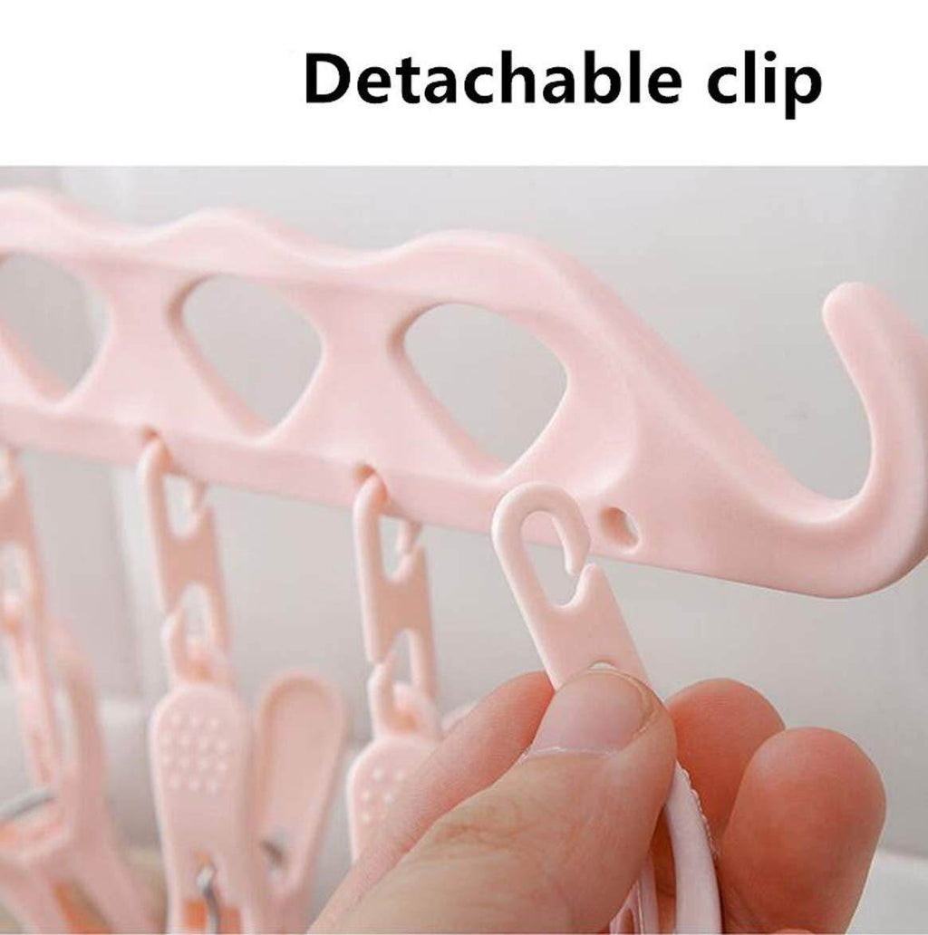 Multifunction Clothing Hanger with Clip Stand - NARIX INDIA 
