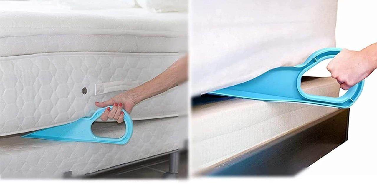 Mattress Lifter Bed Making & Change Bed Sheets Instantly helping Tool ( 2 pc ) - NARIX INDIA 